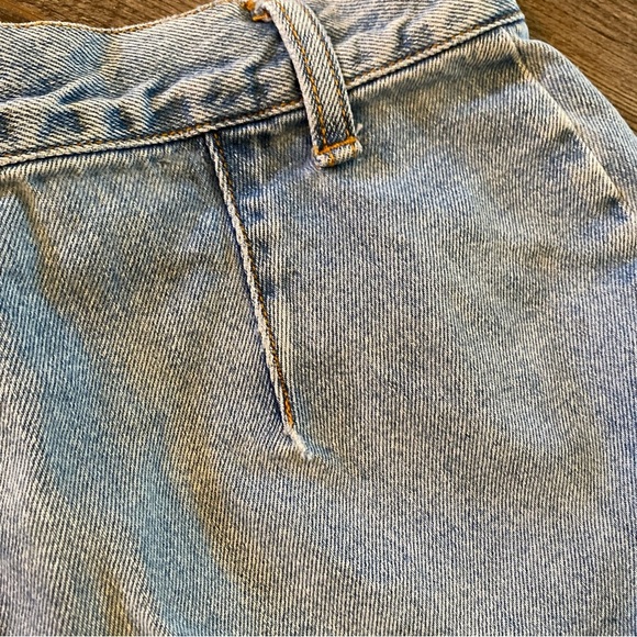 Vintage Jean Shorts Button Fly no back pockets - Picture 6 of 13